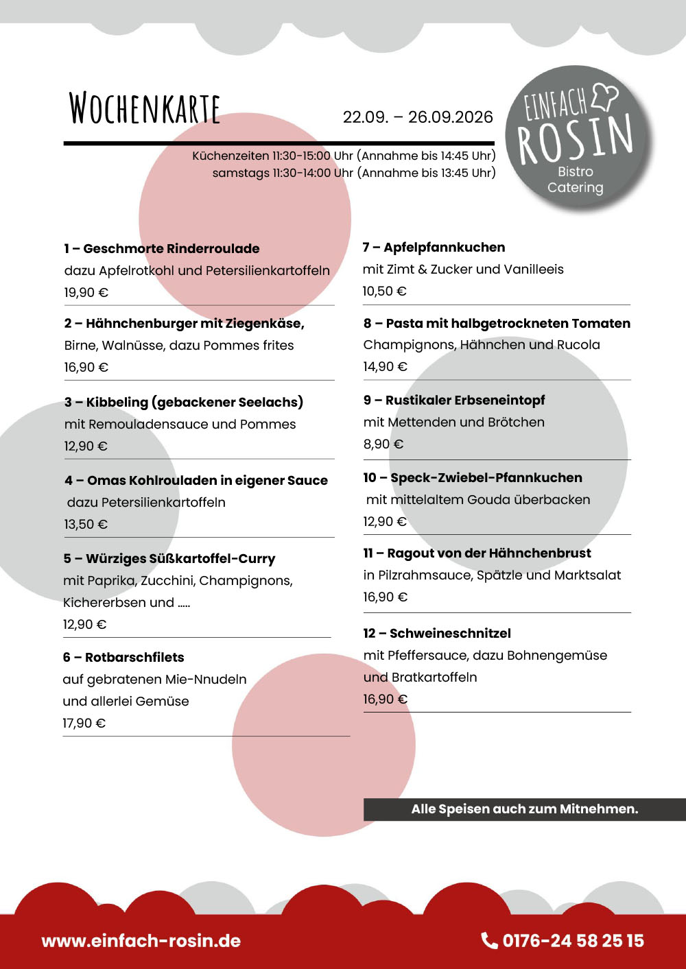 Wochenkarte 21.10.-25.10